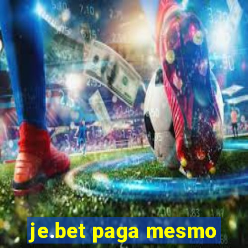 je.bet paga mesmo